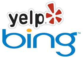 Bing and Yelp
